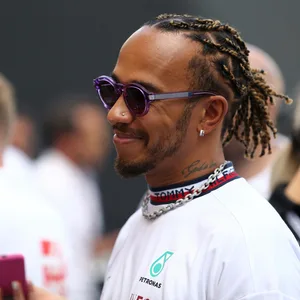 Lewis Hamilton beim Interview