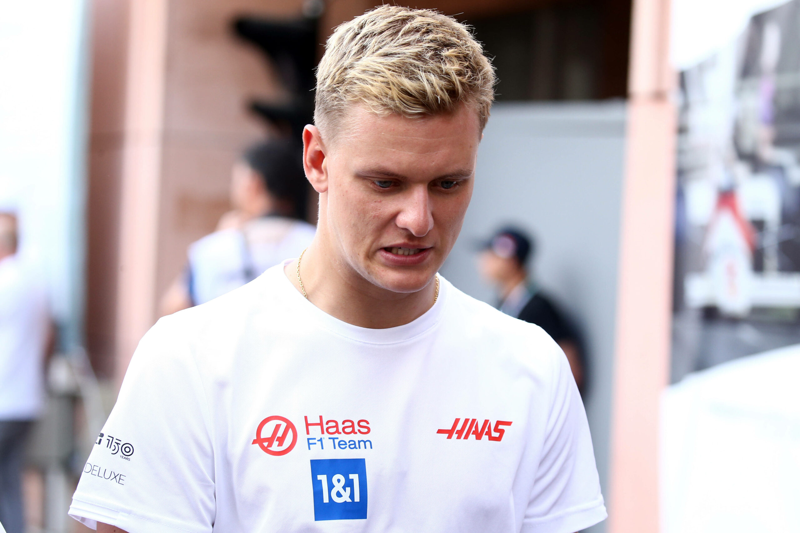 Nahaufnahme von Mick Schumacher