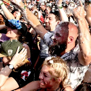 Festivalbesucher feiern auf dem Hurricane Festival. (Archivfoto)