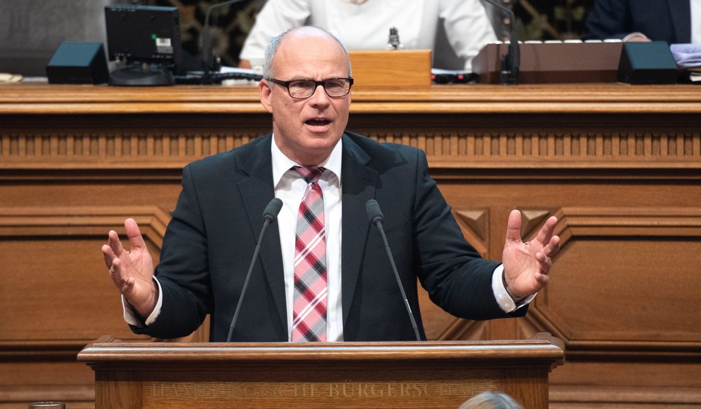 Schulsenator Ties Rabe (SPD) warb leidenschaftlich für mehr Leistung an Hamburgs Schulen.