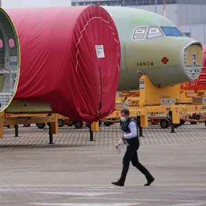 Airbus-Werk in Hamburg