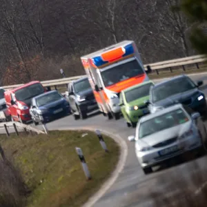 Stau Unfall
