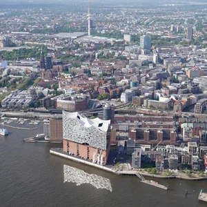 Hamburg aus der Luft