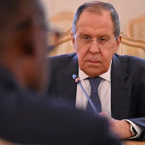 Sergej Lawrow (r.), Außenminister von Russland