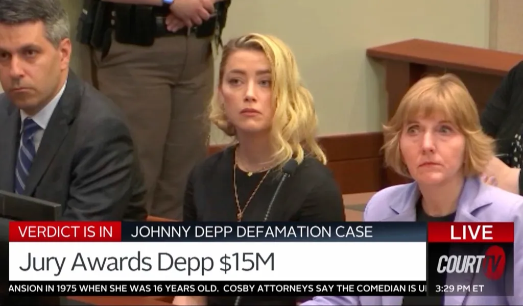 Amber Heard Gericht Johnny Depp