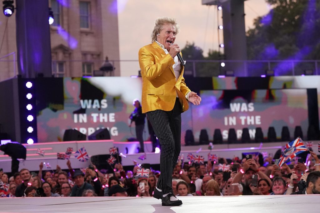 Rod Stewart Konzert Queen