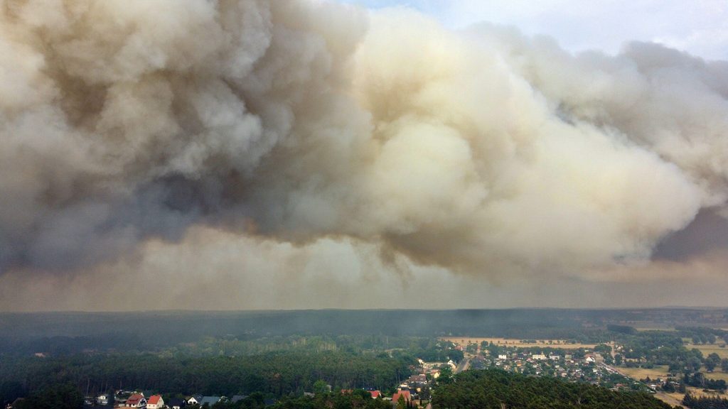 Wandbrand Regen Brandenburg