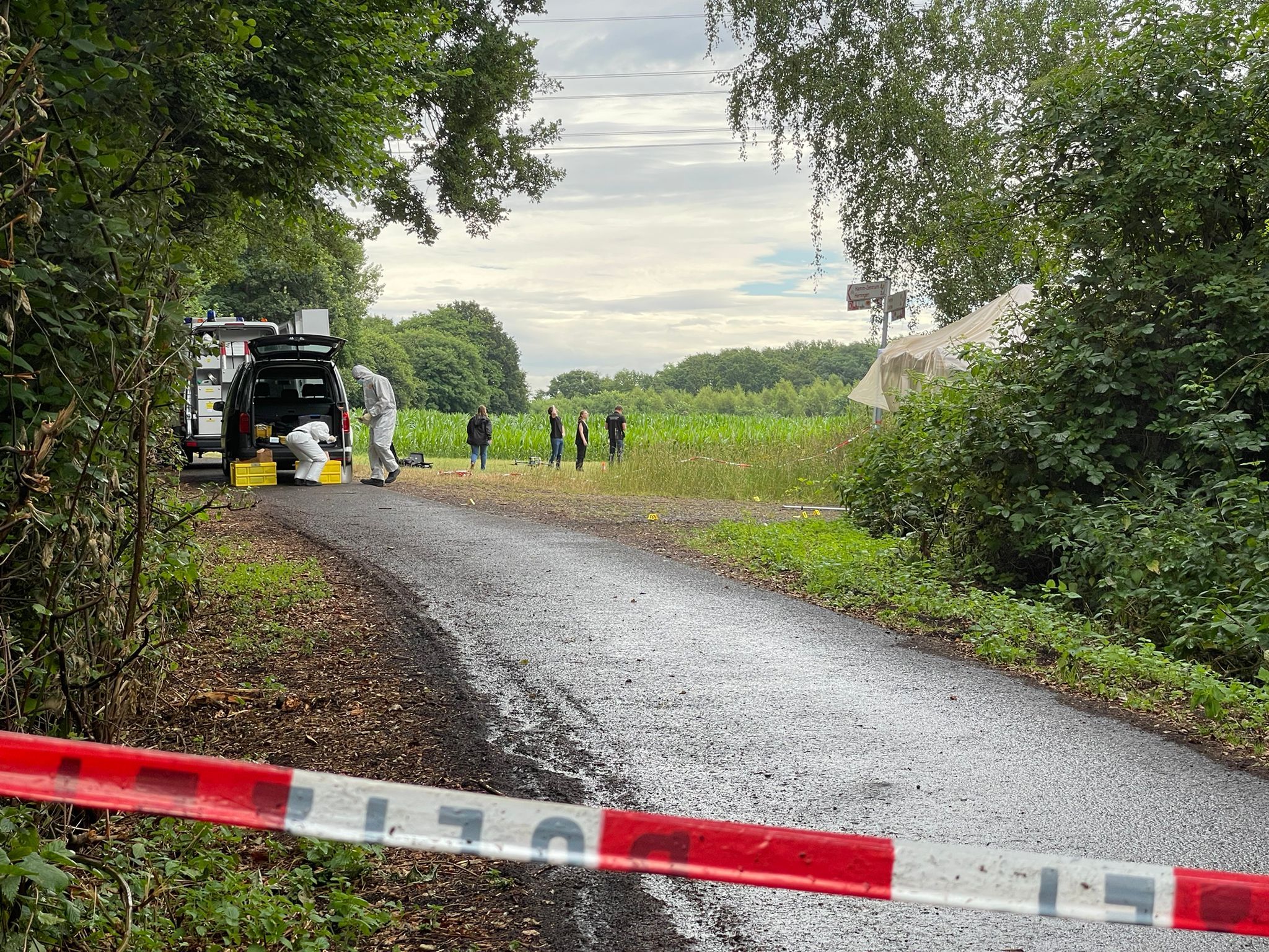 Am Freitag wurde die Leiche der 17-Jährigen in Hamm in einem Naturschutzgebiet funden.