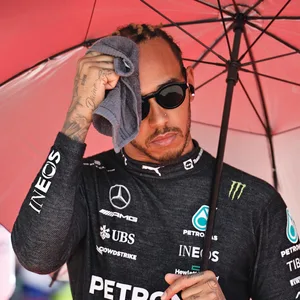 Lewis Hamilton in Baku