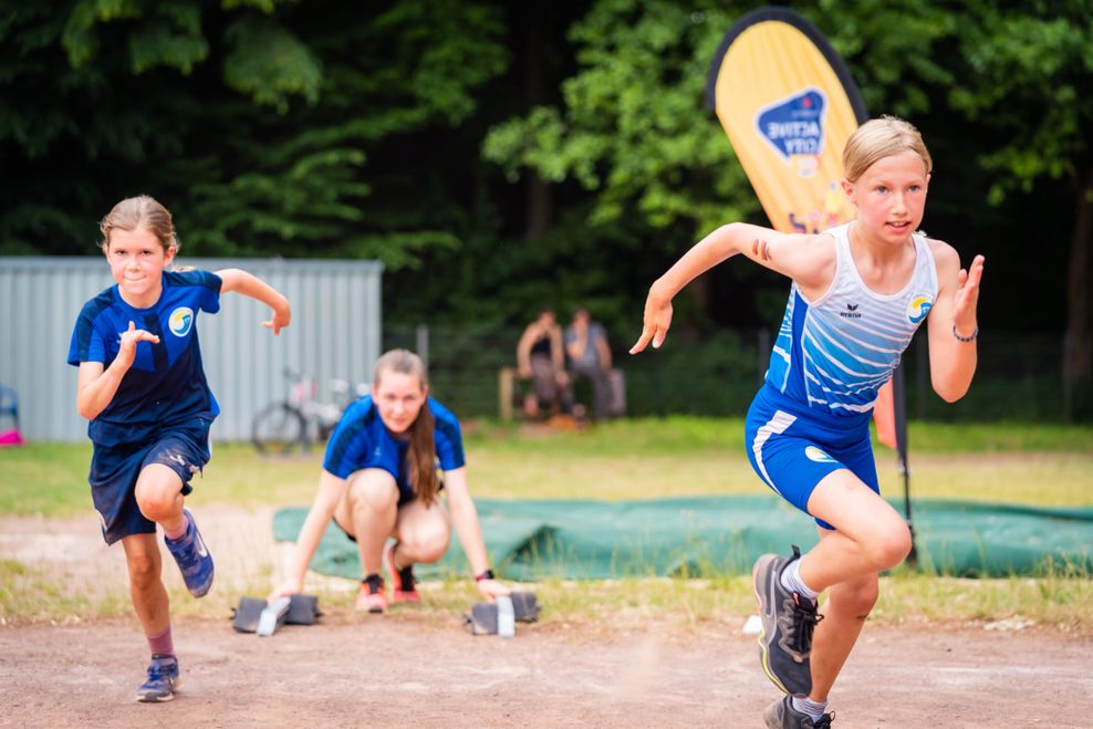 Kinder beim Sport