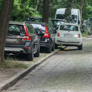 In Hamburg sind Parkplätze sehr knapp