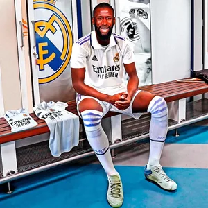 Auf Instagram veröffentlichte Real Madrid eine Fotomontage, auf welcher Rüdiger bereits im Trikot der Königlichen zu sehen ist