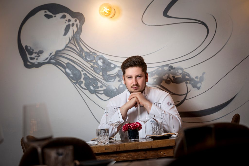 Sternekoch Stefan Fäth vom „Jellyfish“