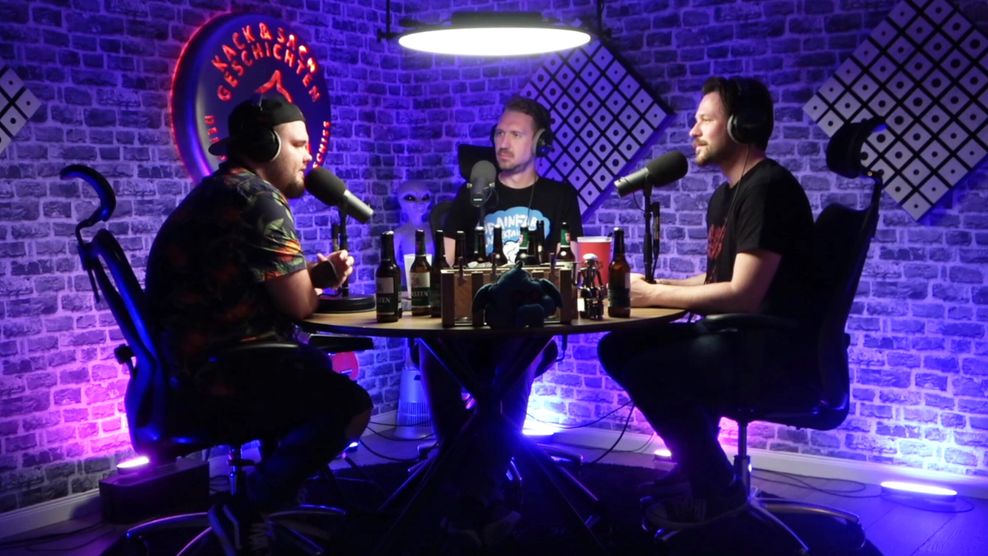 „Kack- und Sachgeschichten“: Aufnahme im Studio in Barmbek