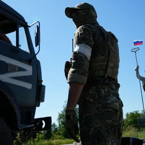 Russischer Soldat in der Ukraine