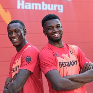 Owen Ansah (l.) und Lucas Ansah-Peprah vom HSV