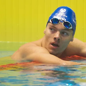 Der deutsche Freistilschwimmer Josha Salchow