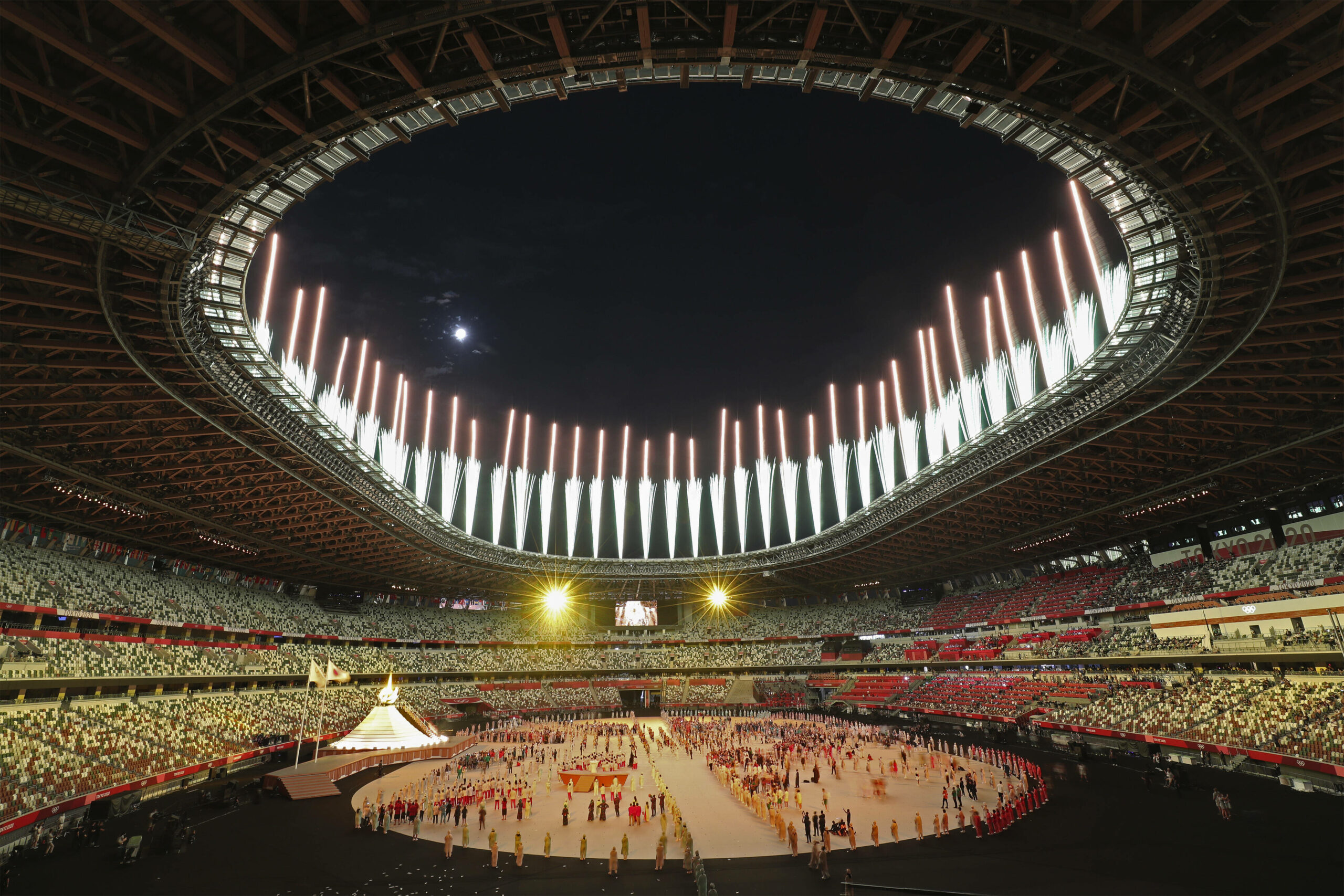 Das Olympiastadion von Tokio