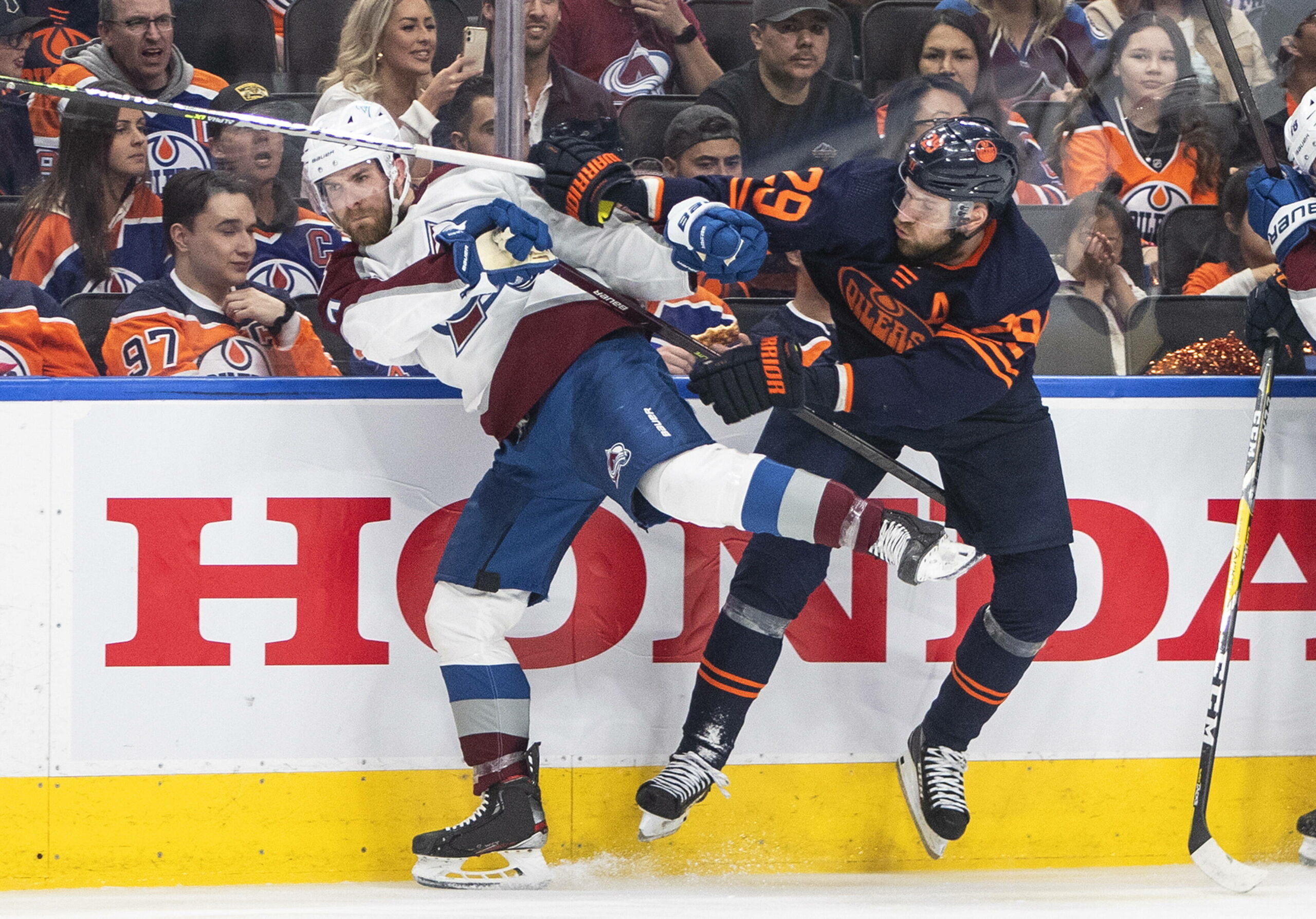 Trotz einer umkämpften Partie scheitern Leon Draisaitl und die Oilers im Halbfinale des Stanley Cups