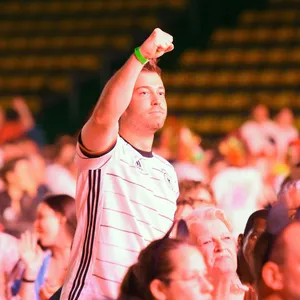 Fan beim Darts