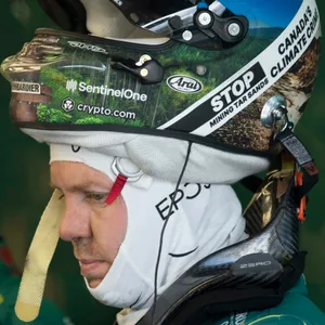 Sebastian Vettel trug seinen Protest-Helm im Training, jedoch nicht beim Großen Preis von Kanada.