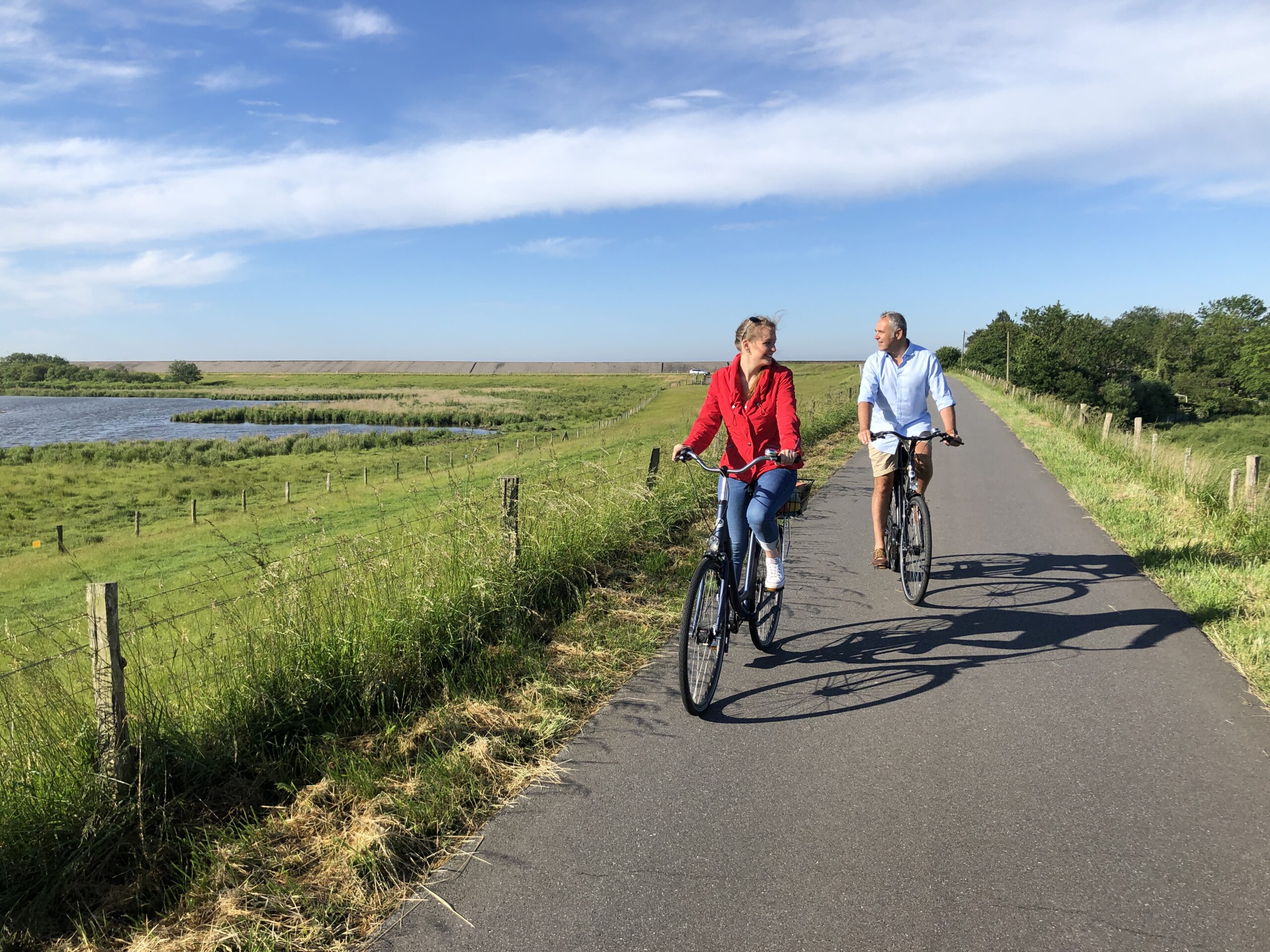 Radfahren auf Eiderstedt