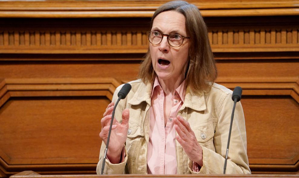 Carola Ensslen (Die Linke) hat die Zustände in einer Bergerdorfer Unterkunft für Geflüchtete scharf kritisiert (Archivbild).