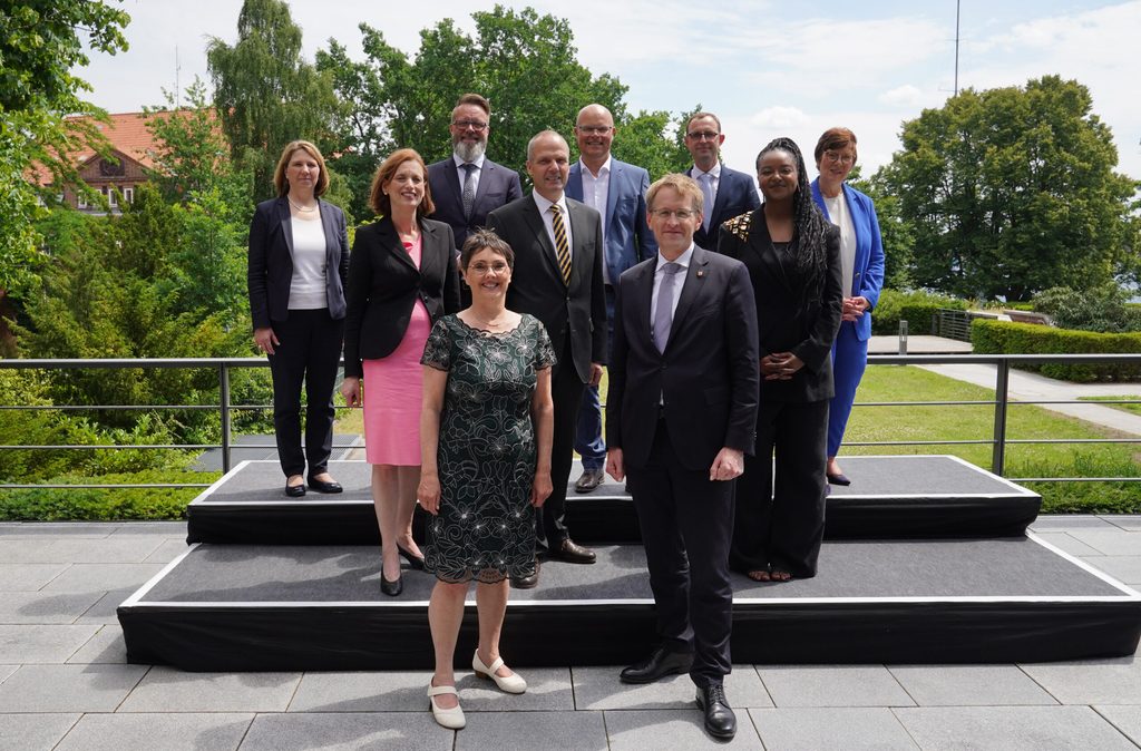 Gruppenfoto der Kabinettsmitglieder