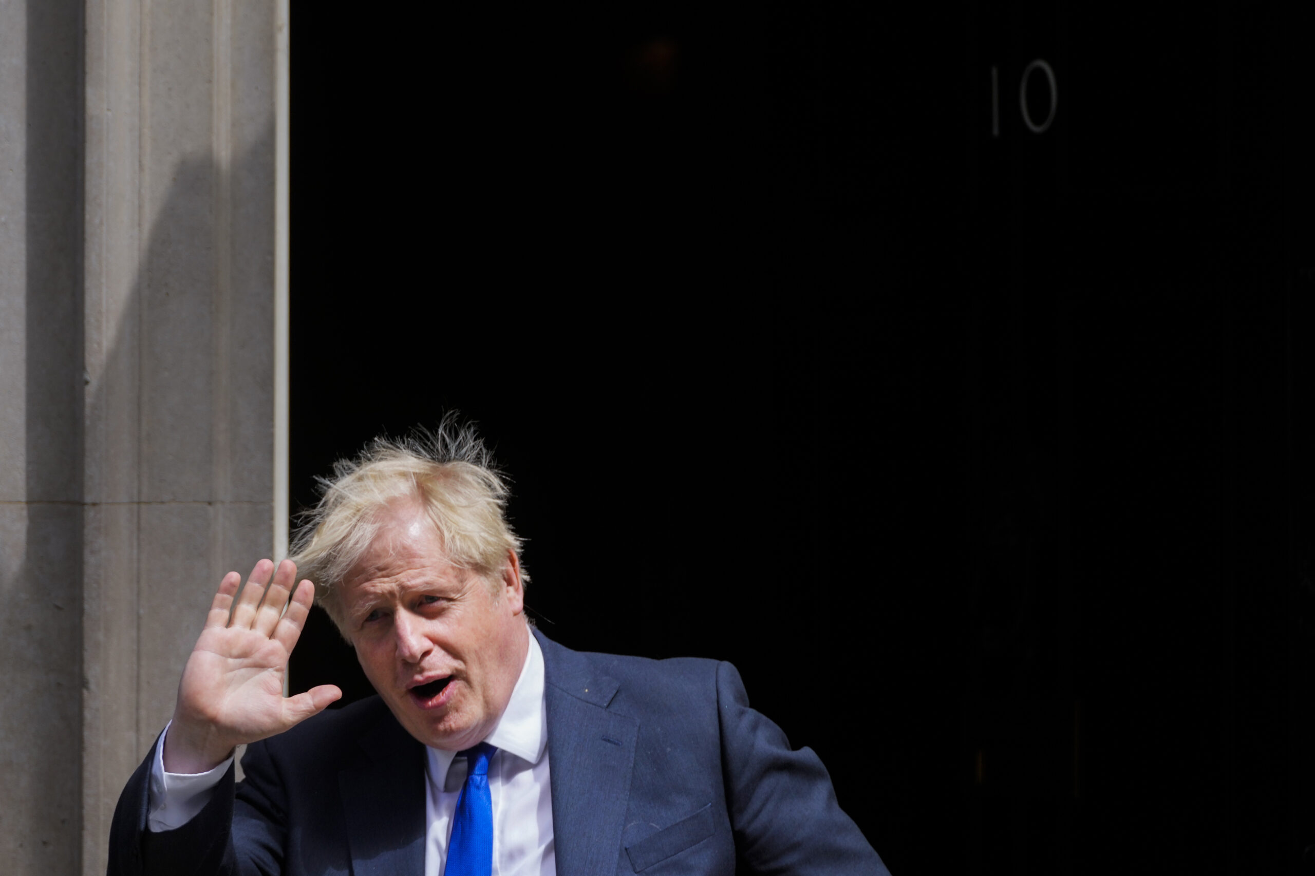 Boris Johnson hat seinen Rücktritt angekündigt. Dass er zunächst noch im Amt bleiben will, hat einen privaten Grund.