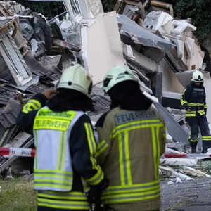 Haus Hemer Explosion Feuerwehr
