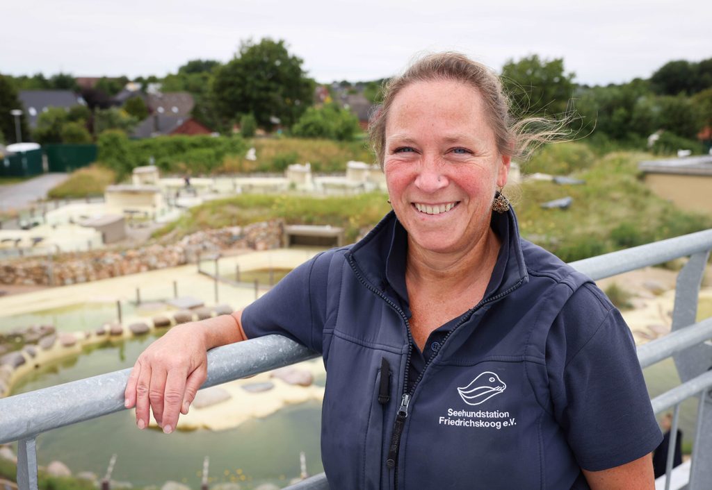 Tanja Rosenberger, Leiterin der Seehundstation Friedrichskoog