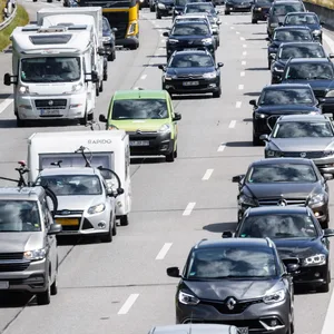 Situation auf der Autobahn A1 im Norden