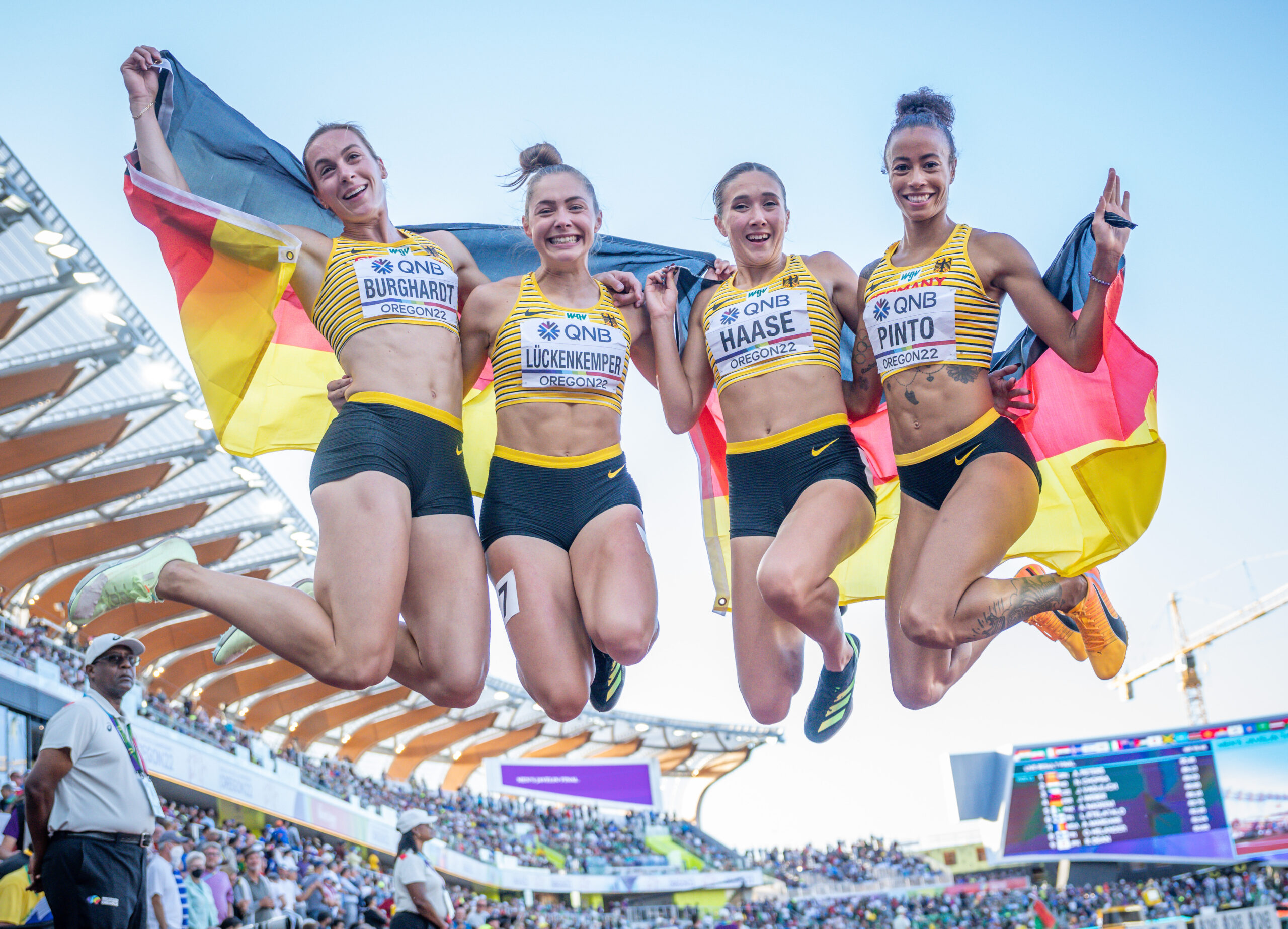 Die deutsche Sprintstaffel