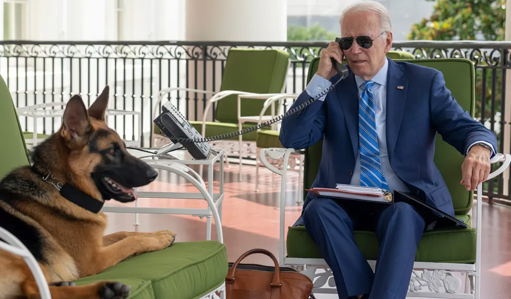 US-Präsident Joe Biden arbeitete während seiner Corona-Infektion weiter – in Isolation.