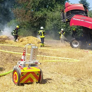 Die Feuerwehr musste am Mittwoch mehrere Brände auf Feldern im Kreis Rendsburg-Eckernförde löschen.