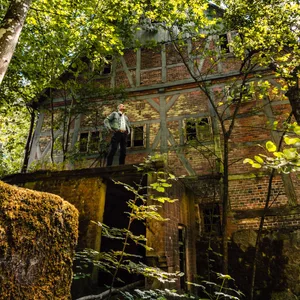 Seppenser Mühle mitten im Wald vor den Toren von Buchholz/Nordheide.