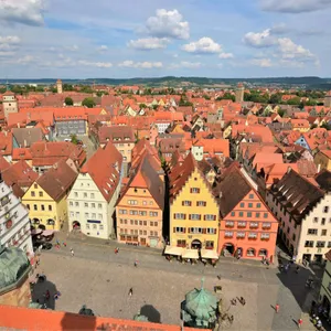 Rothenburg von oben