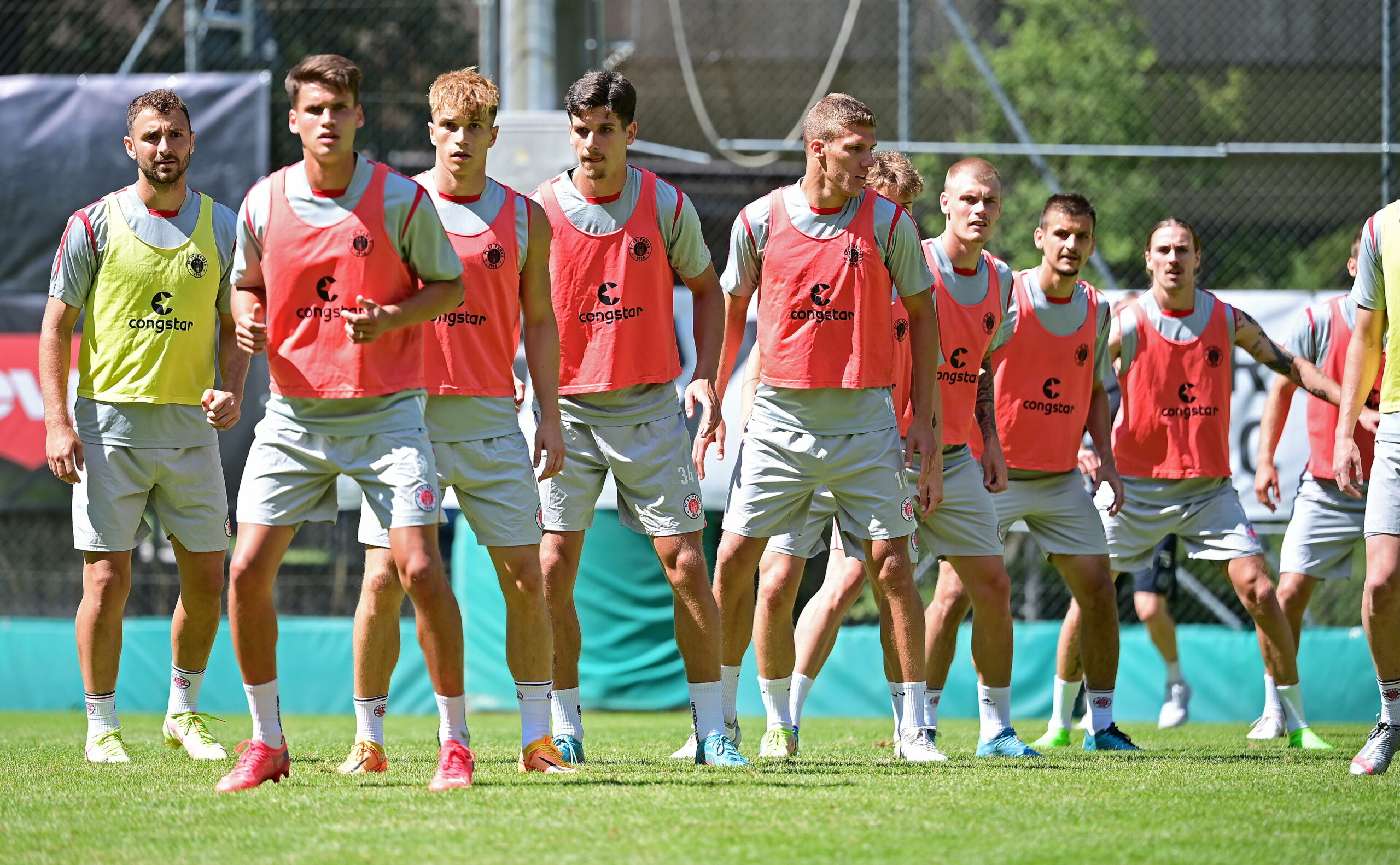 Die Profis des FC St.Pauli sind bereit für den Saisonstart