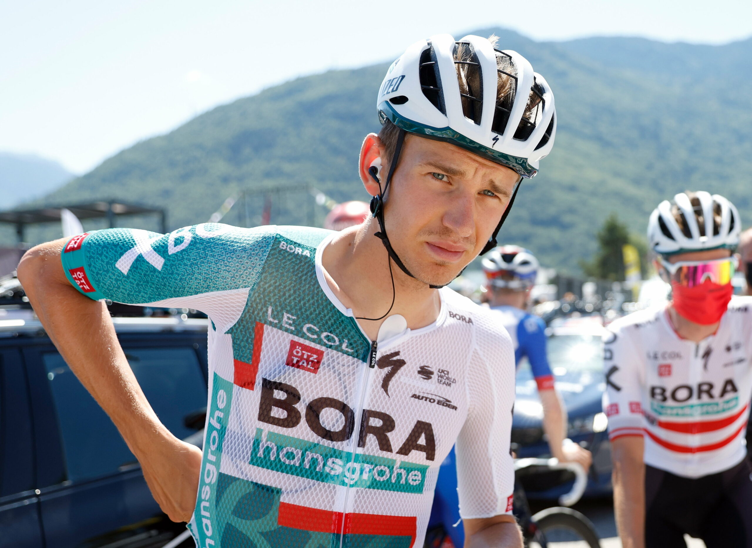 Der deutsche Radprofi Lennard Kämna musste gesundheitsbedingt die Tour de France verlassen.