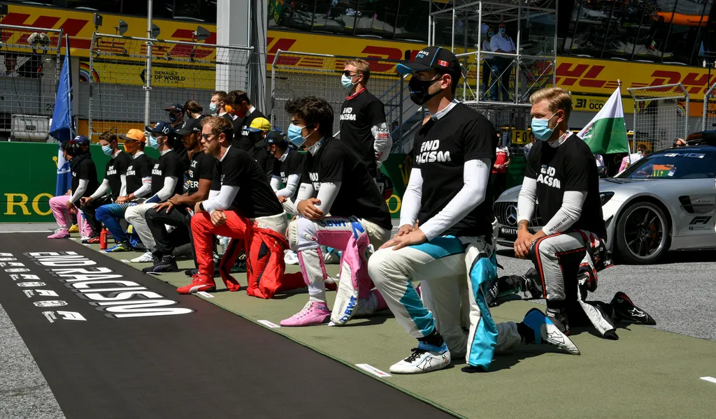 Immer wieder setzen sich Formel-1-Fahrer gegen Dinge wie beispielsweise Rassismus ein.