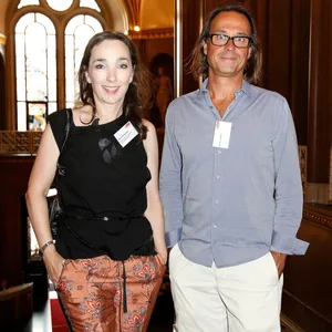 Die FluxFM-Chefs Markus Kühn (r.) und Mona Rübsamen ziehen ihrem Radio-Programm in Hamburg den Stecker.