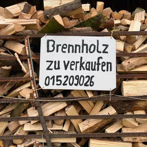 Brennholz zu verkaufen? Schön wär‘s. Auch dieses Heizmaterial ist knapp.