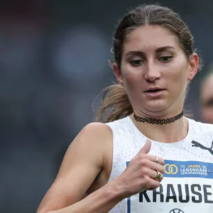 Gesa Krause läuft