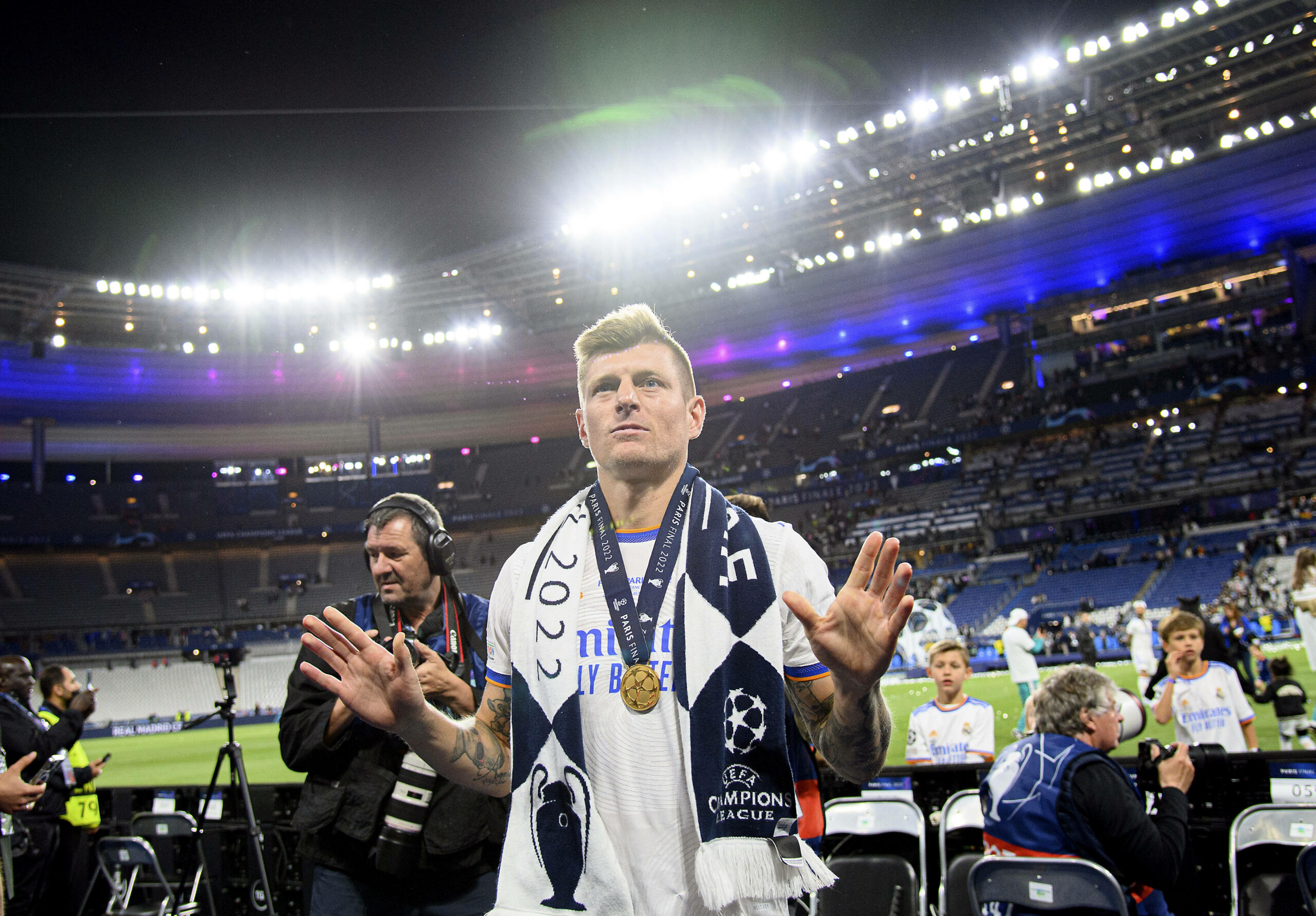 Toni Kroos nach dem Champions League-Finale