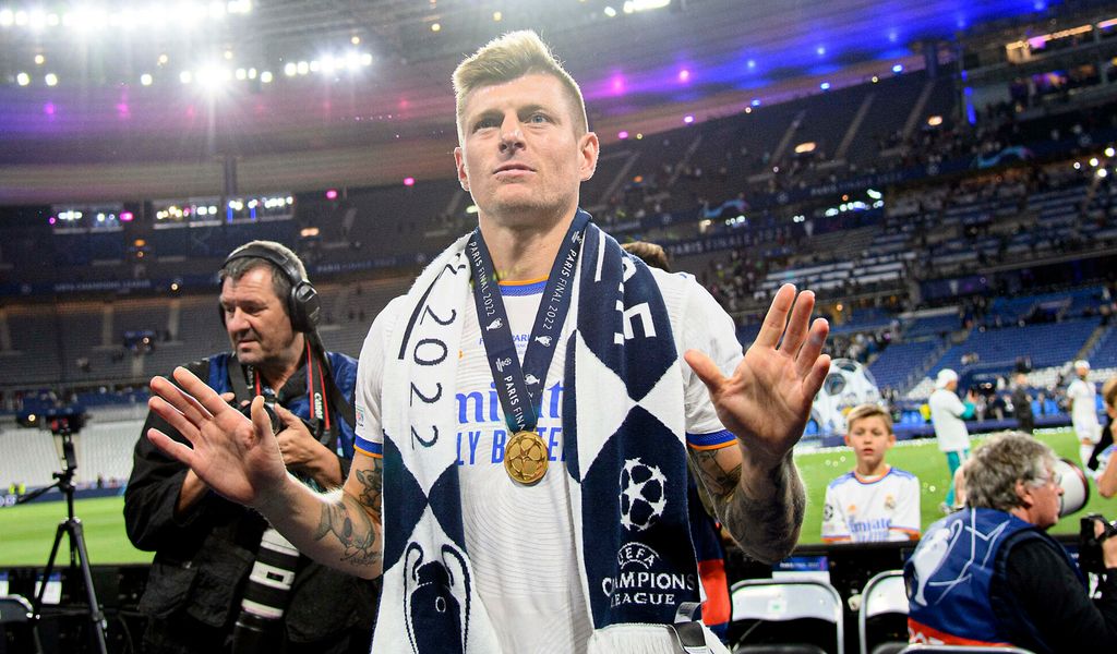 Toni Kroos nach dem Champions League-Finale