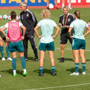 Die deutsche Frauen Fussball-Nationalmannschaft