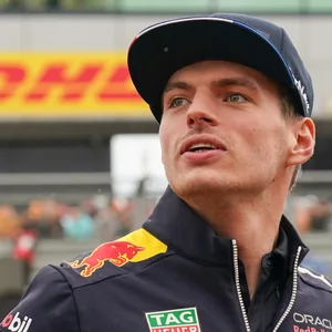 Max Verstappen in Silverstone