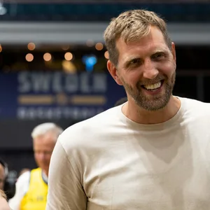 Dirk Nowitzki in Schweden