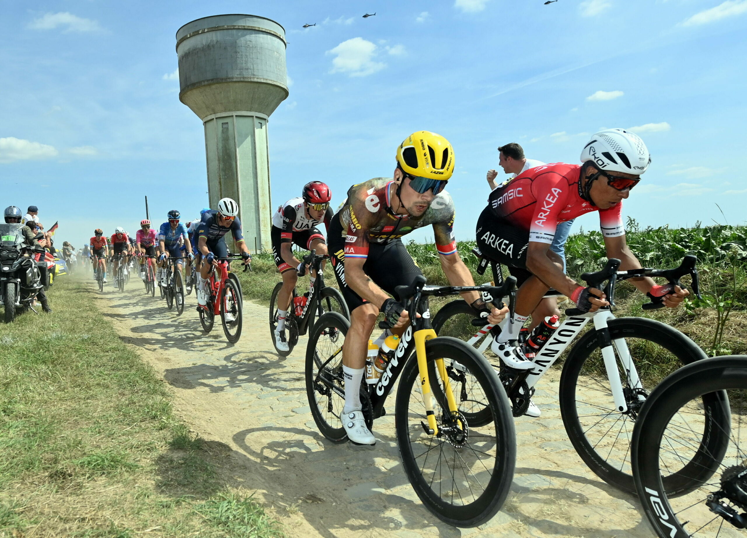Tour-Mitfavorit Primoz Roglic erlebte eine 5. Etappe zum Vergessen.