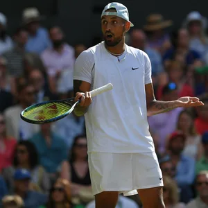 Nick Kyrgios fühlte sich während des Wimbledon-Finale von einem betrunkenen Fan belästigt.